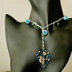 Blue But Ecstatic!!!! - Necklace Only